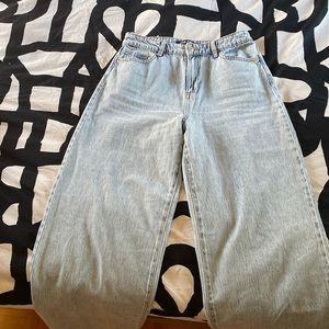 Wide leg, high rise jeans by Joe Fresh worn once.